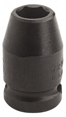 Proto - 3/8" Drive, Power Socket - 6 Points, 1-3/32" OAL - Exact Tooling