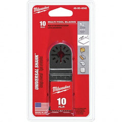 Milwaukee Tool - Rotary & Multi-Tool Accessories Accessory Type: Multi-Material Blade For Use With: Oscillating Tools - Exact Tooling