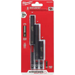 Milwaukee Tool - Power & Impact Screwdriver Bit Sets Point Type: Hex Tool Type: Impact Driver - Exact Tooling