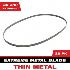 Milwaukee Tool - 2' 11-3/8" x 0.8" x 0.02" 12-14 TPI Bi-Metal Portable Band Saw Blade - Exact Tooling