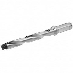 Kennametal - Series KenTIP FS, 8xD, 3/4" Diam Straight Shank, Drill Body - Exact Tooling