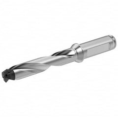 Kennametal - Series KenTIP FS, 5xD, 5/8" Diam Straight Shank, Drill Body - Exact Tooling