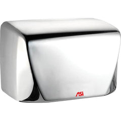 ASI-American Specialties, Inc. - 1000 Watt Satin Stainless Steel Finish Electric Hand Dryer - 110/120 Volts, 5.2 Amps, 9-25/32" Wide x 6-5/8" High x 5-13/32" Deep - Exact Tooling