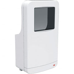 ASI-American Specialties, Inc. - 1600 Watt White Finish Electric Hand Dryer - 110/120 Volts, 16.2 Amps, 12-11/16" Wide x 22-1/16" High x 7-3/4" Deep - Exact Tooling