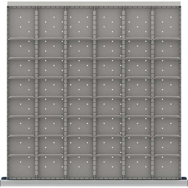 LISTA - 48-Compartment Drawer Divider Layout for 3.15" High Drawers - Exact Tooling