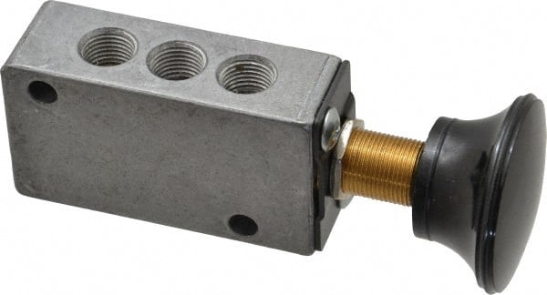 Mead - 4 Way Control Light Touch Valve - Palm Actuator - Exact Tooling