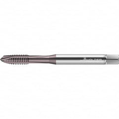 Walter-Prototyp - 7/16-20 UNF 3 Flute 2B Plug Spiral Point Tap - High Speed Steel, TiAlN Finish, Right Hand Thread, Series TC217 - Exact Tooling