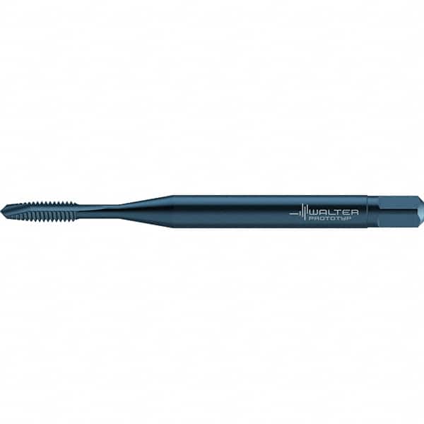 Walter-Prototyp - #0-80 UNF 2 Flute 2B Plug Spiral Point Tap - High Speed Steel, Oxide Finish, Right Hand Thread, Series TC217 - Exact Tooling