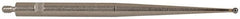 TESA Brown & Sharpe - 1mm Ball Diam, Carbide, Ball Test Indicator Contact Point - 1-7/16" Contact Point Length, Use with Brown & Sharpe BesTest 599 Series - Exact Tooling