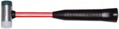 Proto - 13 oz Head 1-3/16" Face Plastic Hammer - 13-5/16" OAL, Fiberglass Handle - Exact Tooling