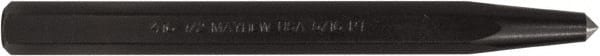 Mayhew - 5/16" Center Punch - 6" OAL, Alloy Steel - Exact Tooling