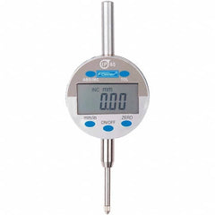 Fowler - 0 to mm Range (0 to 1" Range), 0.01mm/0.0005" Resolution, Electronic Drop Indicator - Exact Tooling