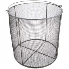 Marlin Steel Wire Products - Baskets Shape: Round Material Family: Metal - Exact Tooling