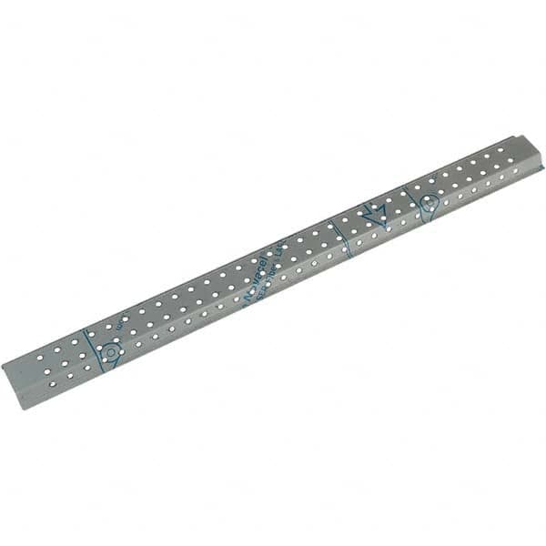 Marlin Steel Wire Products - 34 x 3/4" Stainless Steel Pegboard Strip - Exact Tooling