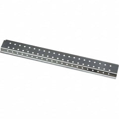 Marlin Steel Wire Products - 23 x 3/4" Stainless Steel Pegboard Strip - Exact Tooling