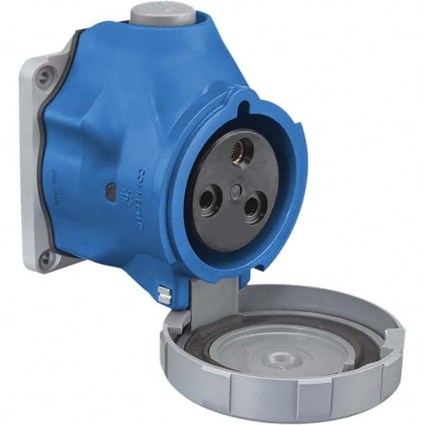 Hubbell Wiring Device-Kellems - Pin & Sleeve Receptacles Receptacle/Part Type: Receptacle Pin Configuration: 3 - Exact Tooling