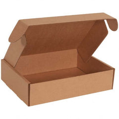 Made in USA - Pack of (50), 6-1/4" Wide x 9" Long x 3" High Crush Proof Mailers - Exact Tooling