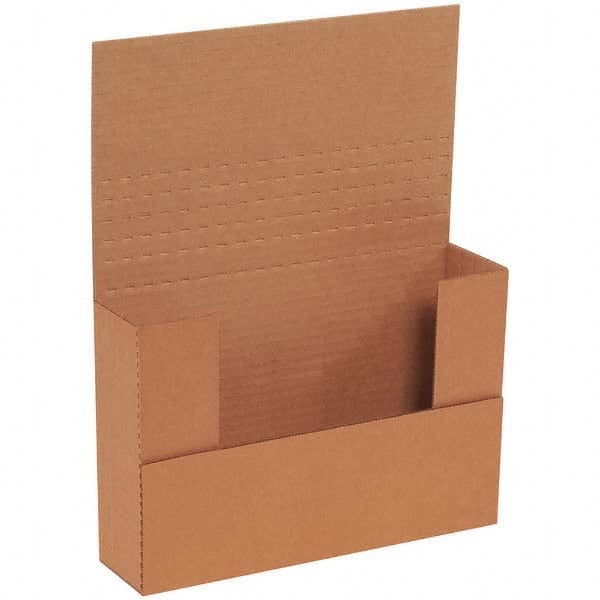 Made in USA - Pack of (50), 6-1/2" Wide x 9-1/2" Long x 3-1/2" High Crush Proof Mailers - Exact Tooling