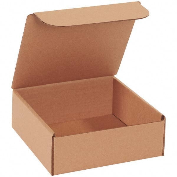 Made in USA - Pack of (50), 7" Wide x 7" Long x 2" High Crushproof Mailers - Exact Tooling