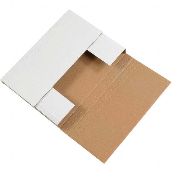 Made in USA - Pack of (50), 10-1/2" Wide x 11-3/4" Long x 2-1/2" High Crush Proof Mailers - Exact Tooling