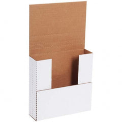 Made in USA - Pack of (50), 7-1/2" Wide x 7-1/2" Long x 2" High Crush Proof Mailers - Exact Tooling