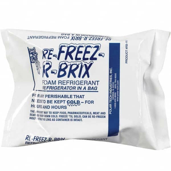 Made in USA - Temperature Control Packs Type: Ice Pack Length (Inch): 4 1/2 - Exact Tooling