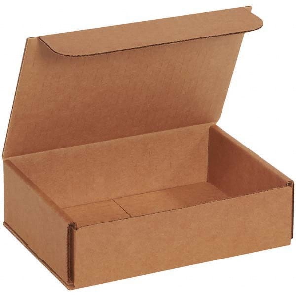 Made in USA - Pack of (50), 5" Wide x 8" Long x 2" High Corrugated Shipping Boxes - Exact Tooling