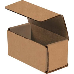 Made in USA - Pack of (50), 2" Wide x 4" Long x 2" High Corrugated Shipping Boxes - Exact Tooling