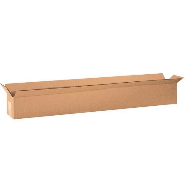 Made in USA - Pack of (15), 6" Wide x 60" Long x 6" High Corrugated Shipping Boxes - Exact Tooling