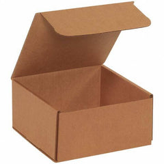 Made in USA - Pack of (50), 8" Wide x 8" Long x 4" High Corrugated Shipping Boxes - Exact Tooling