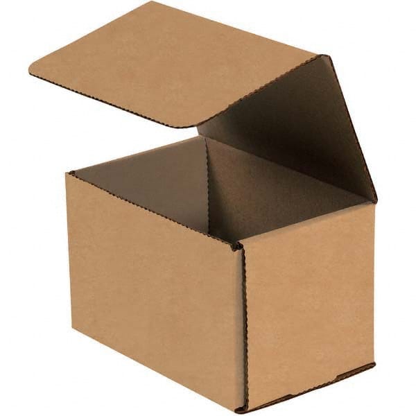 Made in USA - Pack of (50), 5" Wide x 5" Long x 5" High Corrugated Shipping Boxes - Exact Tooling