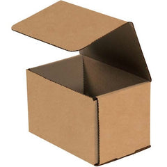 Made in USA - Pack of (50), 5" Wide x 5" Long x 5" High Corrugated Shipping Boxes - Exact Tooling