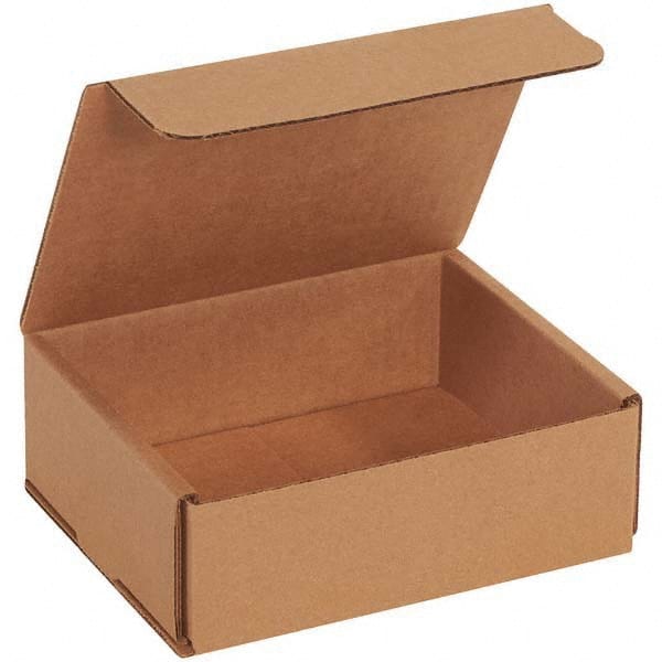 Made in USA - Pack of (50), 5" Wide x 6" Long x 2" High Corrugated Shipping Boxes - Exact Tooling