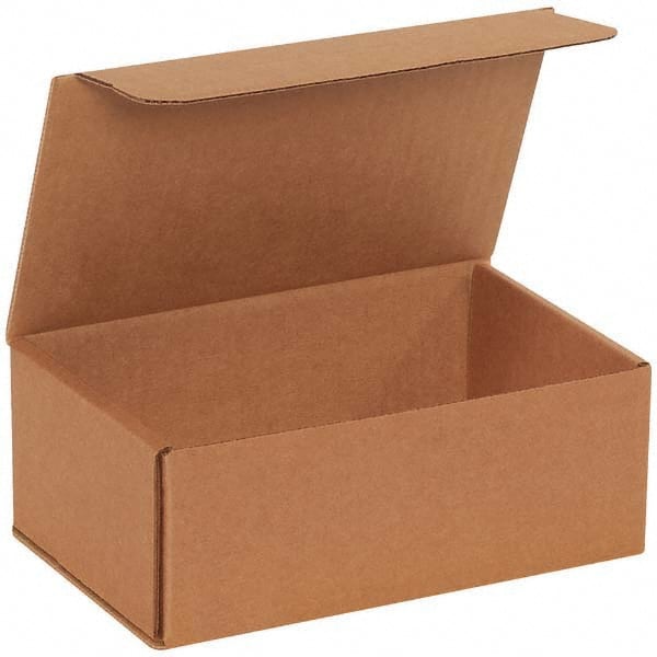 Made in USA - Pack of (50), 5" Wide x 8" Long x 3" High Corrugated Shipping Boxes - Exact Tooling