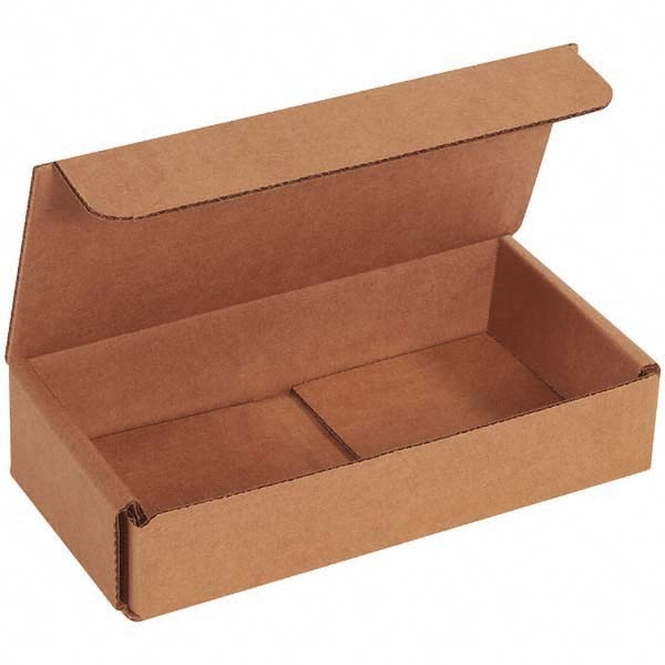 Made in USA - Pack of (50), 3-1/4" Wide x 6-1/2" Long x 1-1/4" High Corrugated Shipping Boxes - Exact Tooling