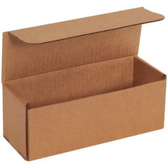 Made in USA - Pack of (50), 3" Wide x 8" Long x 3" High Corrugated Shipping Boxes - Exact Tooling
