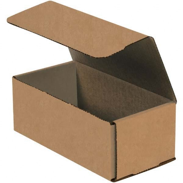 Made in USA - Pack of (50), 5" Wide x 7" Long x 3" High Corrugated Shipping Boxes - Exact Tooling