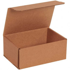 Made in USA - Pack of (50), 6" Wide x 7" Long x 3" High Corrugated Shipping Boxes - Exact Tooling