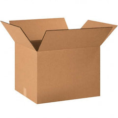 Made in USA - Pack of (15), 16" Wide x 20" Long x 12" High Corrugated Shipping Boxes - Exact Tooling