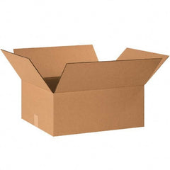 Made in USA - Pack of (25), 16" Wide x 20" Long x 9" High Corrugated Shipping Boxes - Exact Tooling