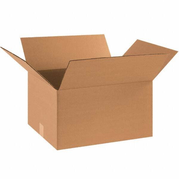 Made in USA - Pack of (25), 14" Wide x 18" Long x 10" High Corrugated Shipping Boxes - Exact Tooling