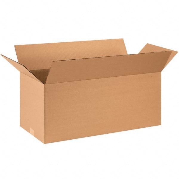 Made in USA - Pack of (20), 12" Wide x 28" Long x 12" High Corrugated Shipping Boxes - Exact Tooling