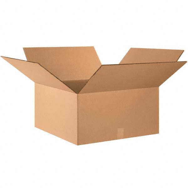 Made in USA - Pack of (10), 24" Wide x 24" Long x 10" High Corrugated Shipping Boxes - Exact Tooling