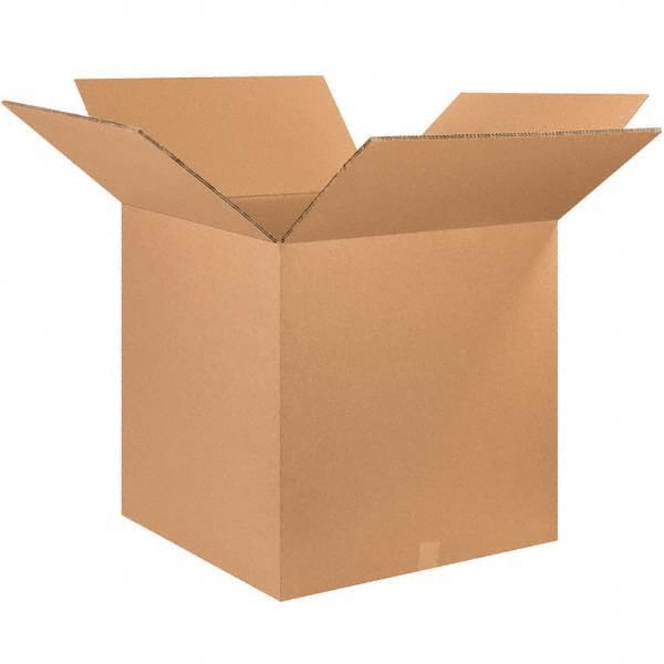Made in USA - Pack of (5), 25" Wide x 25" Long x 25" High Corrugated Shipping Boxes - Exact Tooling
