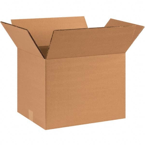 Made in USA - Pack of (15), 12" Wide x 15" Long x 12" High Heavy Duty Corrugated Boxes - Exact Tooling