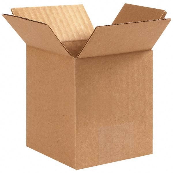 Made in USA - Pack of (25), 5" Wide x 5" Long x 6" High Moving Boxes - Exact Tooling