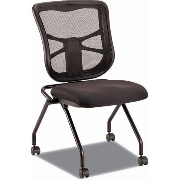 ALERA - Folding Chairs Material: Fabric Color: Black - Exact Tooling