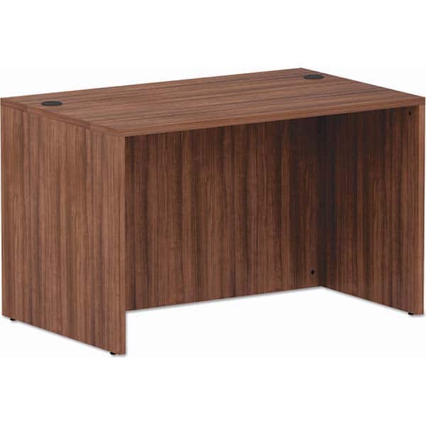 ALERA - Office Desks Type: Straight Front Desk Shell Color: Modern Walnut - Exact Tooling