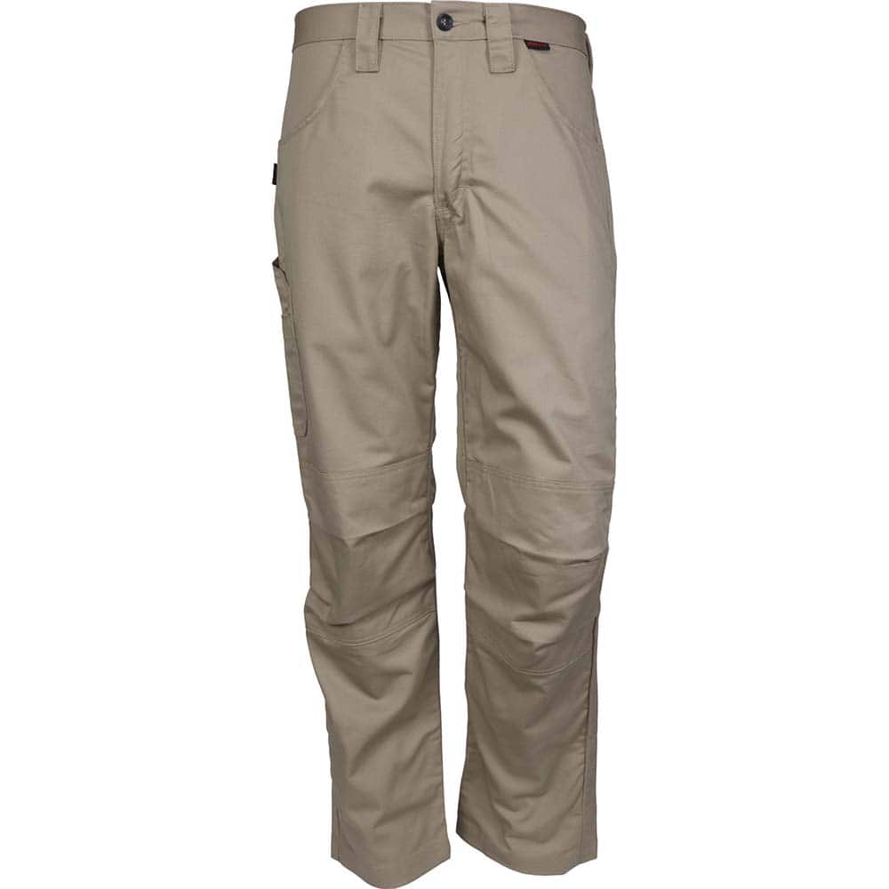 MCR Safety - Pants & Chaps; Garment Style: Pants ; Garment Type: Arc Flash; Flame Resistant/Retardant ; Inseam (Inch): 28 ; Waist Size (Inch): 40 ; Color: Tan ; Material: 88% Cotton / 12% Nylon Twill - Exact Tooling