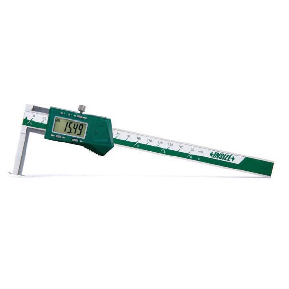 Insize USA LLC - Electronic Calipers; Minimum Measurement (Decimal Inch): 0.4300 ; Maximum Measurement (Decimal Inch): 6 ; Accuracy Plus/Minus (Decimal Inch): 0.0016 ; Resolution (Decimal Inch): 0.0005 ; IP Rating: None ; Data Output: Yes - Exact Tooling